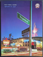 1999 Tiger Stadium Final Game Program Limited Edition Embossed Stamped