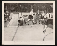 1964 Maple Leaf Gardens Hockey Photo NHL All Stars vs Toronto Maple Leafs 8x10