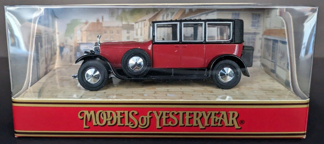 1925 Rolls Royce Phantom 1 Die Cast Metal Car Model Matchbox Collectibles NIB