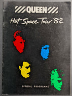 1982 Queen European Tour Concert Program Freddie Mercury Vintage Music