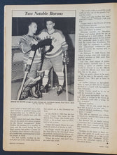 Load image into Gallery viewer, 1960 Hockey Pictorial Magazine Montreal Canadiens Jean Beliveau Front Cover NHL
