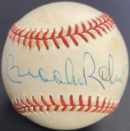 Brooks Robinson Autographed American League Rawlings Baseball Signed Orioles JSA