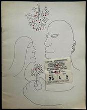 Load image into Gallery viewer, 1965 The Beatles Christmas Show Ticket + Program London Eric Clapton Opens Music
