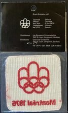 Load image into Gallery viewer, 1976 Official Winter Olympics Montreal Vintage Patch in Original Packaging
