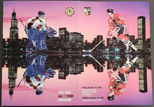 Load image into Gallery viewer, 1991 Chicago Stadium NHL All Star Game Program HOFer Gretzky Stan Mikita Vintage
