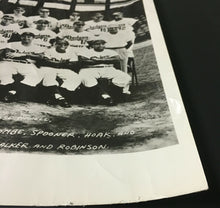 Load image into Gallery viewer, 1956 MLB Baseball Brooklyn Dodgers Team Photo Sandy Koufax Jackie Robinson Rare
