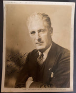 Lester Patrick Signed Type 1 Photo Autographed JSA NHL Hockey NY Rangers HOF