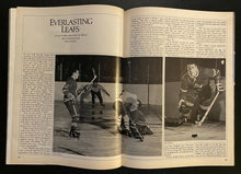 Load image into Gallery viewer, 1985 NHL Hockey Maple Leaf Gardens Program Toronto Leafs Bruins + Ticket Stub
