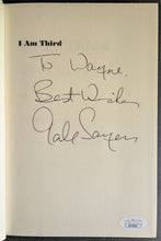 Load image into Gallery viewer, 1971 Gale Sayers Signed Hard Cover Book Autobiography JSA NFL HOF Autographed
