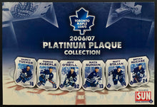 Load image into Gallery viewer, 2006-07 Toronto Maple Leafs Platinum Plaque Collection The Sun News Promotion
