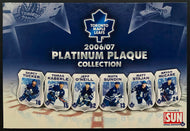 2006-07 Toronto Maple Leafs Platinum Plaque Collection The Sun News Promotion