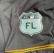 Load image into Gallery viewer, 2017 Drew Hutchison Game Used Spring Training Pittsburgh Pirates Jersey MLB Holo
