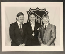Load image into Gallery viewer, 1990 Type 1 Photo Gilbert Perreault Induction Hockey HOF + French Connection
