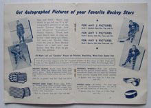 Load image into Gallery viewer, 1947-1948 Hap Day How To Play Better Hockey Booklet Quaker Oats Premium + Photos
