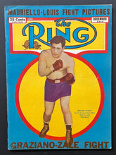 Load image into Gallery viewer, 1946 The Ring Boxing Magazine Johnny Greco Front Cover
