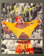 Hulk Hogan Autographed 8x10 Photo Signed WWE WWF Wrestling JSA COA