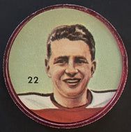 1963 Nalley's Potato Chips CFL Football Token Plastic Coin #22 Kaye Vaughan