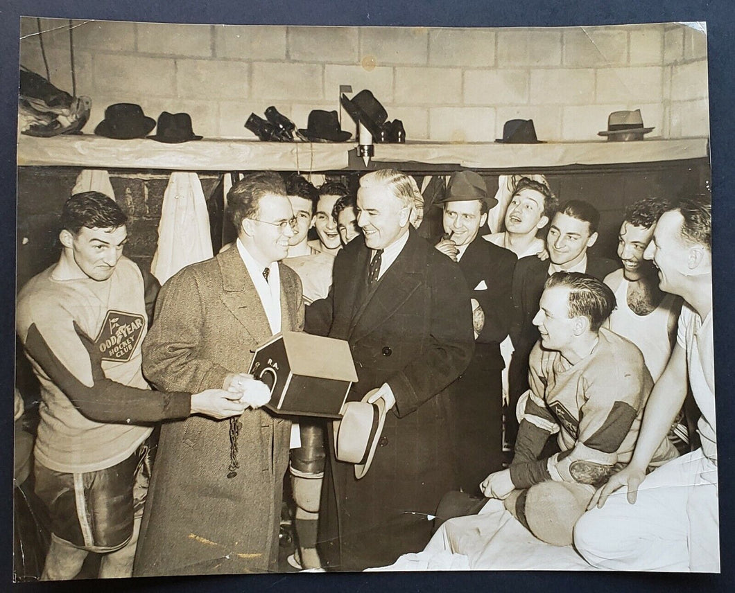1930s Senior A Champion Toronto Goodyears Original Press Photo Alexandra Studio