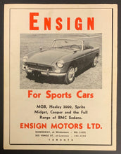 Load image into Gallery viewer, 1964 Mosport Players 200 Formula Race Program Bruce McLaren Wins Vintage
