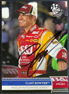Clint Bowyer Autographed Signed 2008 Press Pass Racing Card NASCAR + Ticket