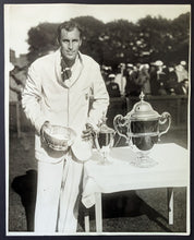 Load image into Gallery viewer, 1930 Type 1 Photo Big Bill Tilden Newport Invitational Tennis Tournament VTG LOA
