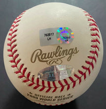 Load image into Gallery viewer, Joe Girardi Autographed Signed 2009 World Series Baseball MLB + Steiner Hologram
