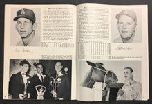 Load image into Gallery viewer, 1967 Los Angeles Dodgers Yearbook MLB Baseball Tenth Year in LA Vintage
