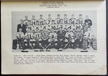 Load image into Gallery viewer, 1950-51 American Hockey League Red Book Champions Indianapolis Photos Sawchuk
