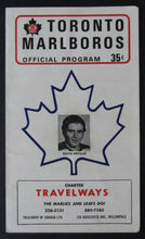 Load image into Gallery viewer, 1971 Maple Leaf Gardens OHA Major Jr A Program Toronto vs Hamilton Red Wings
