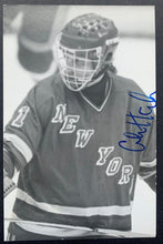 Load image into Gallery viewer, Glen Hanlon Autographed Postcard Vintage NHL Hockey Signed Photo Sports
