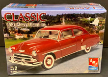 Load image into Gallery viewer, AMT ERTL Classic 1951 Chevy Fleetline 1:25 Scale Model Car #38274 NEW In Box
