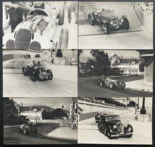 Load image into Gallery viewer, 1930s Vintage Formula One Monaco Grand Prix Race Photo Lot Of 22
