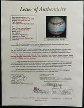 Load image into Gallery viewer, Autographed MLB Baseball Signed x11 500 HR Club Members Aaron Mantle Mays JSA
