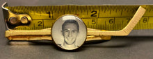 Load image into Gallery viewer, 1949-50 NHL Hockey Gus Mortson Bee Hive Premium Tie Clip Toronto Maple Leafs
