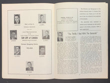 Load image into Gallery viewer, 1965 Oshawa Civic Auditorium Hockey Program JR A Game Generals vs  JR Canadiens
