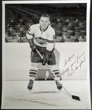 Load image into Gallery viewer, 1963-64 Autographed Signed Ken Campbell Type 1 Photo Muskegon Zephyrs IHL VTG
