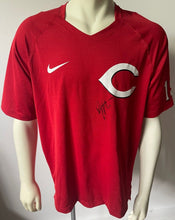 Load image into Gallery viewer, Joey Votto Signed Cincinnati Reds Autographed Game Used Batting Shirt MLB Holo
