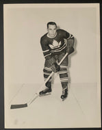 1940 Lorne Carr Type 1 Turofsky Photo NHL Toronto Maple Leafs Vintage Hockey