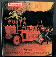 Load image into Gallery viewer, 1932 Ford Model AA Forest Fire Truck 1:43 Die Cast Metal Matchbox Collectibles
