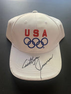 Caitlyn Jenner Autographed Adjustable USA Olympic Hat NWOT Bruce Signed COA Holo