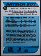 Load image into Gallery viewer, 1986-87 O-Pee-Chee Hockey Set Complete 264 Cards OPC Patrick Roy Rookie Card
