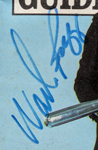 Load image into Gallery viewer, 1988 Wade Boggs Autographed The Cable Guide Signed T.V. Schedule MLB
