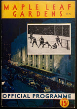 Load image into Gallery viewer, 1940 VTG Toronto Maple Leaf Gardens Vintage Wrestling Program Incl Leafs Content

