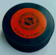 Load image into Gallery viewer, Ray Bourque Signed Boston Bruins NHL Hockey Puck Autographed In Glas Co
