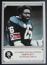 Load image into Gallery viewer, 1982 Jogo Canadian Football League Ottawa Roughriders 24 Oversized Card Set CFL
