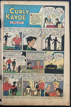 Load image into Gallery viewer, 1946 Rare Original Vintage Curly Kayou No. 4 Boxing Comic Book
