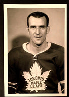 1958 Toronto Maple Leafs Gerry Ehman Turofsky Photo Vintage Hockey NHL