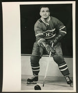 Vintage 1960 Turofsky Hockey Photo Boom Boom Geoffrion Montreal Canadiens Legend