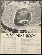 Load image into Gallery viewer, 1959 Los Angeles Dodgers MLB Baseball Yearbook Vintage Publication
