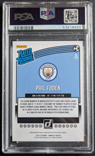 Load image into Gallery viewer, 2018 Panini Donruss #179 Phil Foden PSA 10 GEM MINT Soccer Card Manchester City
